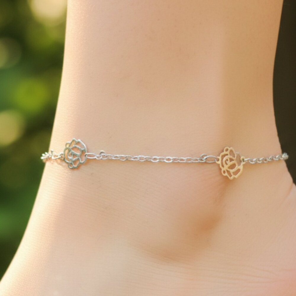 Minimalist Anklet, Sleek & Modern Design, Women’s Fashion, YC110303-A